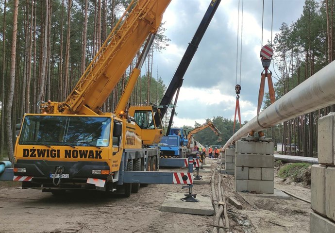 Zdjęcie dźwigu - Usługi dźwigowe Modlin