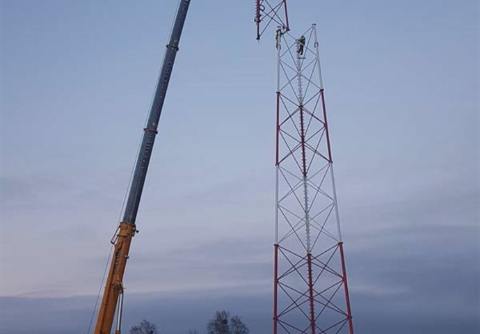 Zdjęcie dźwigu - Usługi dźwigowe Ciechanów